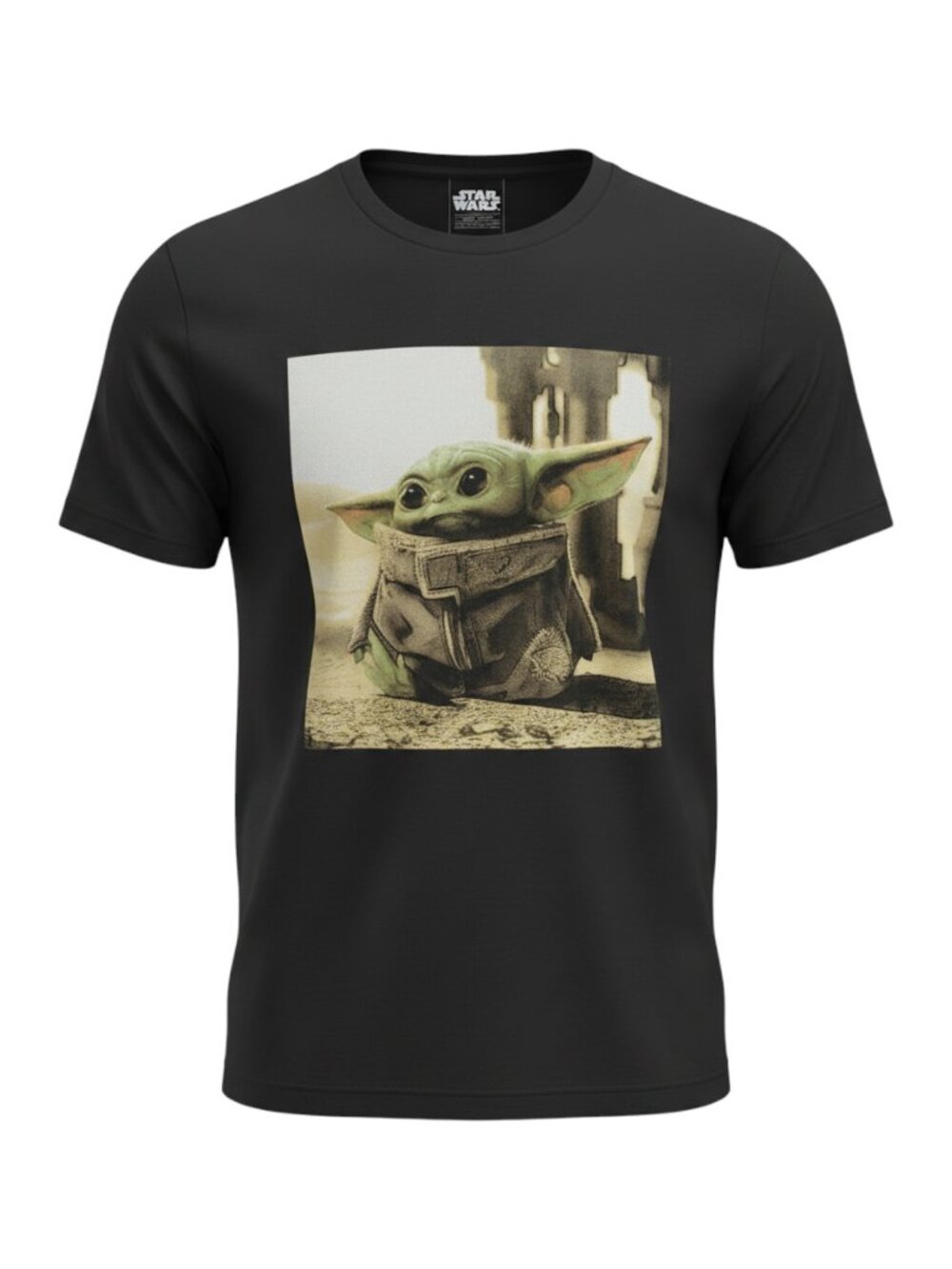Star Wars Men's Mandalorian Tee Black L